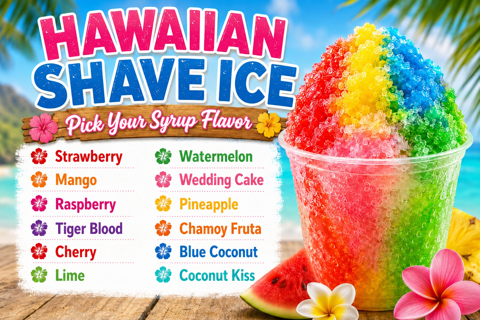 Hawaiian Shave Ice